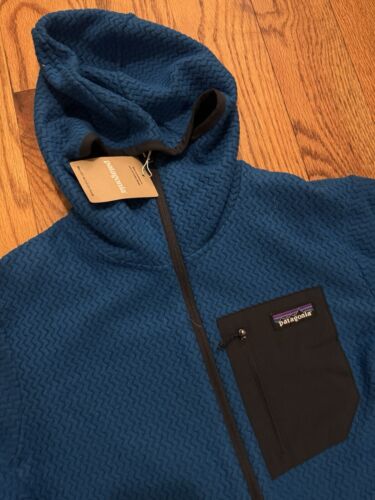 NEW Patagonia R1 Air Full-Zip Hoody - Men’s Small in Endless Blue Fleece Jacket - Picture 2 of 4