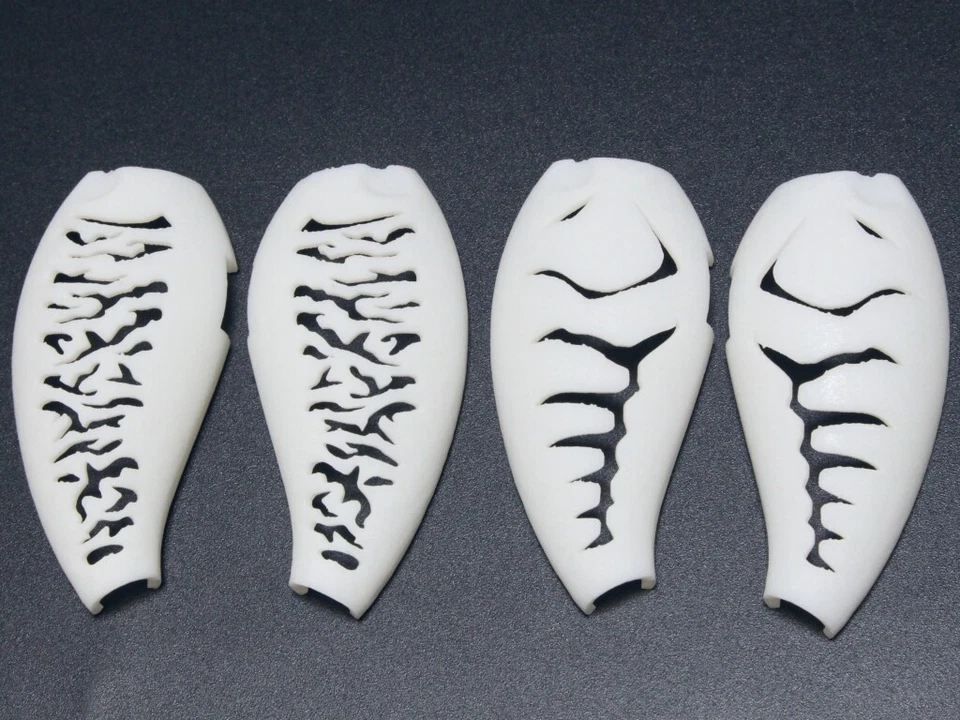 wLure Plástico Duro Plantilla 3D Señuelo de Pesca Crankbait Cuerpo en Blanco UPC255 V2 Foto 3 de 4