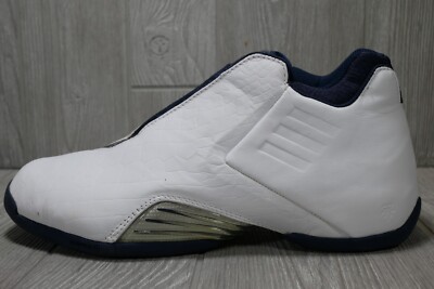 2006 Rare Adidas T-Mac 3 Restomod Orlando White Leather Shoes G58904 Mens 9.5