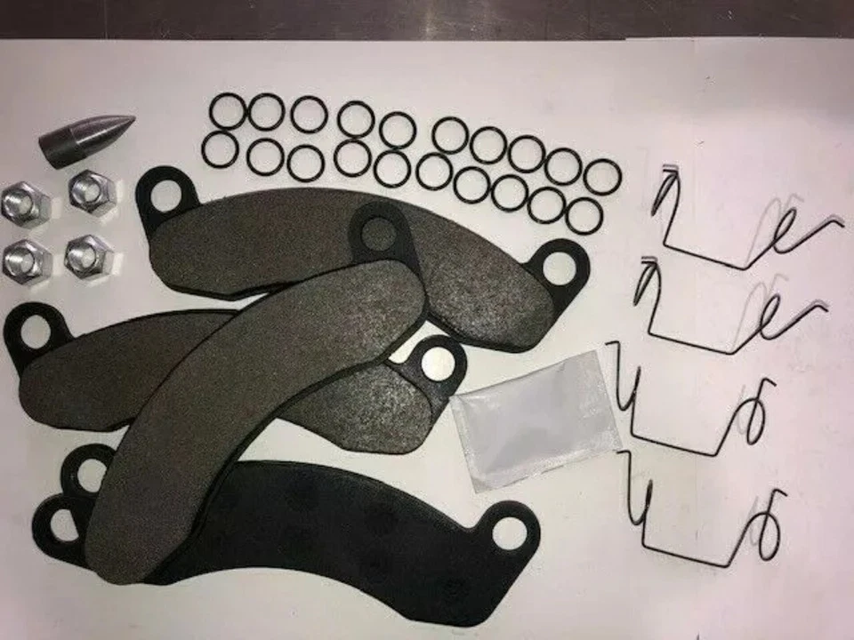 K71-180-00 Brake Pad Kit Fits For Dexter 10-12K Axle Includes 4 Pads & Hardware - Image 3 of 4