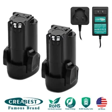 12V 3500mAh Li-ion Battery/Charger For Porter Cable PCL12BLX PCL12C PCL120MTC