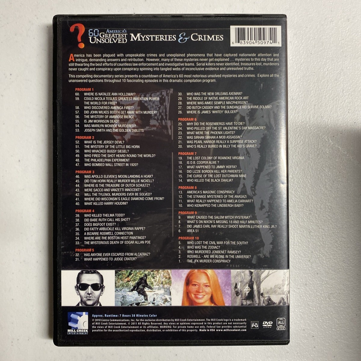 その他 America&#39;s 60 Greatest Unsolved Mysteries &amp; Crimes [DVD] s-l400.jpg