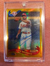 Turk Wendell 2002 Topps Chrome Auto (JSA Auth)
