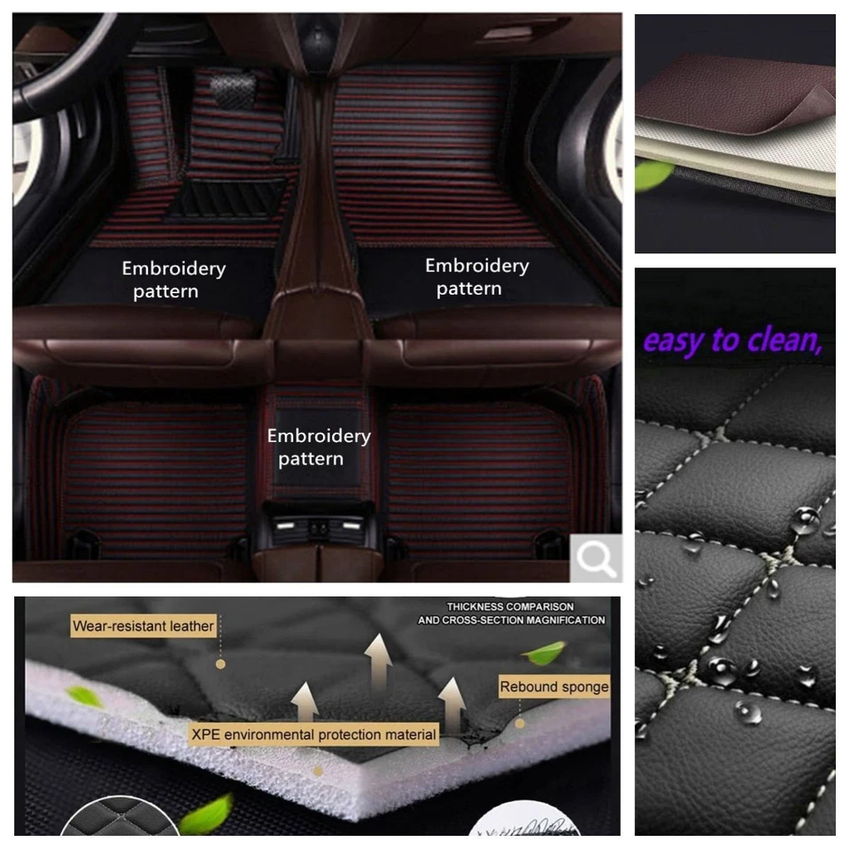 Alfombrillas para Toyota Solara 1999-2009 alfombrillas coche alfombrillas impermeables Foto 4 de 4