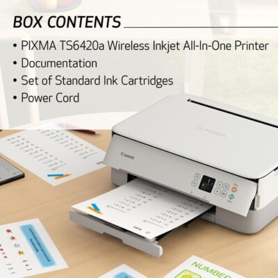 ☆印刷500枚以下！ Canon キャノン TS6420 プリンター PIXMA Canon PIXMA TS6420 All-in-One c with Print, Scan, Copy, Photo