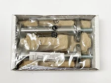 SET OF 2 - Ikea STALLARP Legs for BESTA, steel chrome 3 7/8 " 203.905.74 - NEW