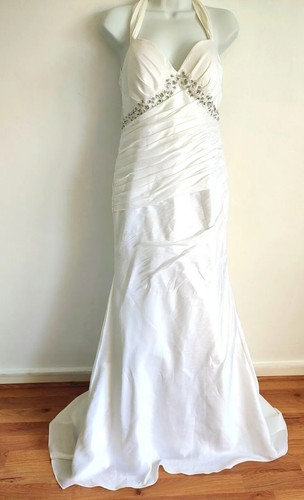 Wedding Dress, Tailored White Dress UK 10 - Picture 2 of 17