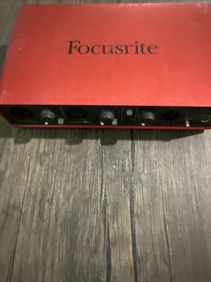 Focusrite Scarlett 2i4 1st Gen USB Audio Interface Parts Repair No Power