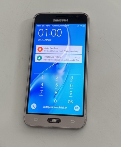 Samsung Galaxy J3 2016 SM-J320/DS Dual Defekt Display Lcd Platine Board Ok - Bild 1 von 2