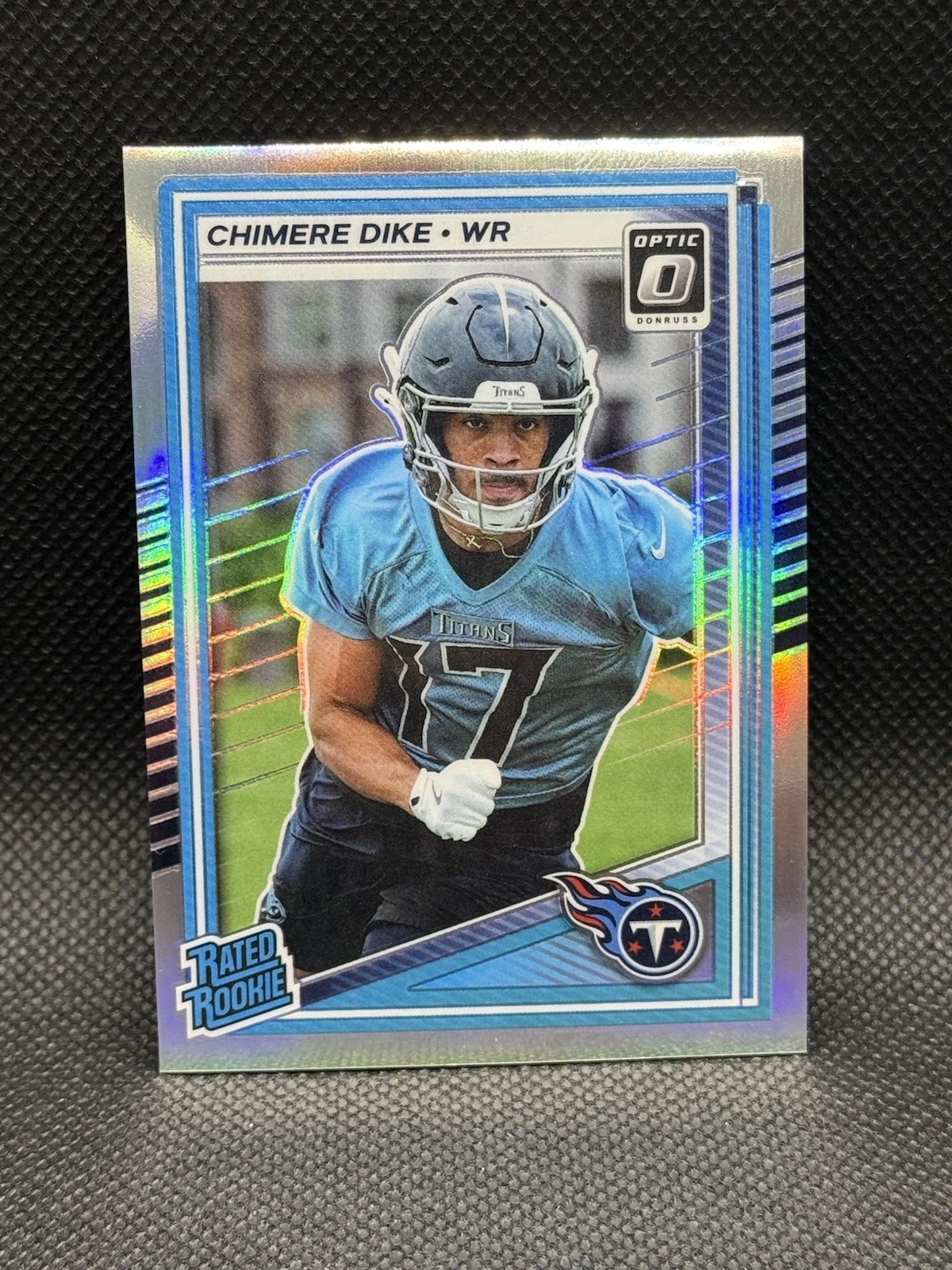 2025 Panini Donruss Optic Chimere Dike (RC) #269 Rated Rookie Holo Prizm