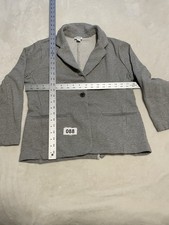 J.CREW Women's Grey Schoolboy Blazer Size 8 Preppy Academia Office Career