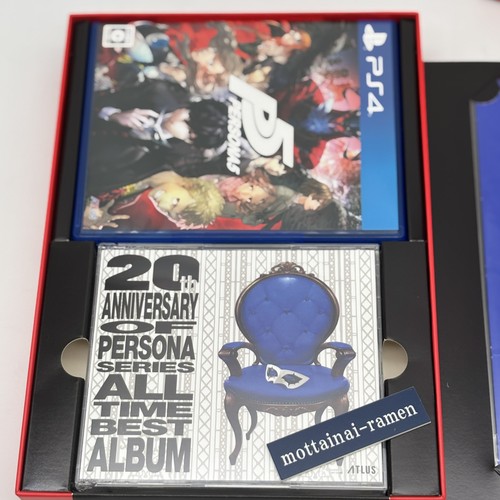 PS4 Persona 5 Edición 20 Aniversario Caja Tesoro de Japón - Imagen 4 de 5