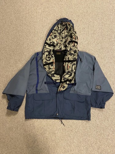 Kapital Kamakura Parka Anorak Blue Size 3 Large Made In Japan
