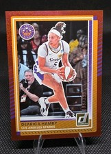 2025 WNBA Panini Donruss - Dearica Hamby #43 Red Shimmer /399 - LA Sparks