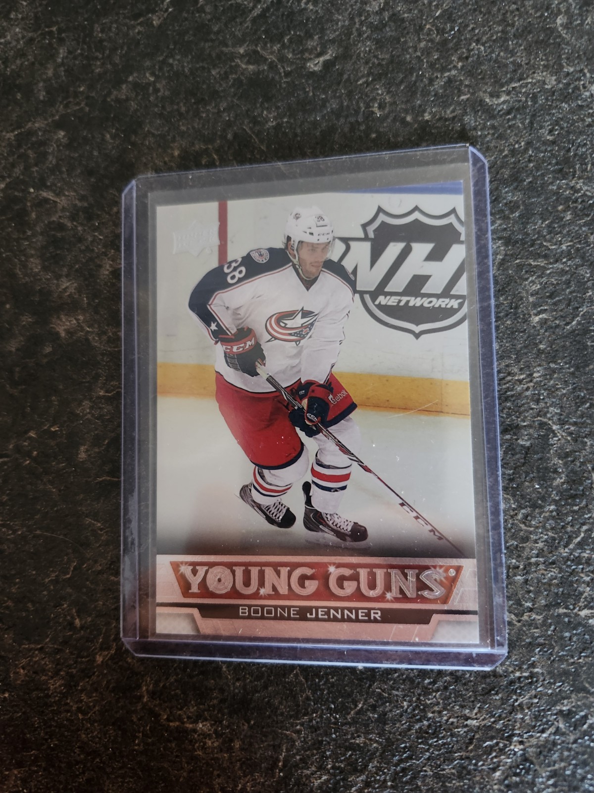 2013-14 Upper Deck Series 1 Young Guns Boone Jenner YG RC Card# 225