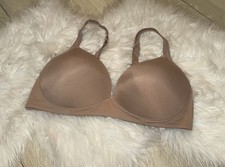 Warners 01298 Elements of Bliss Lift Full Coverage Bra WF Womens 40C Beige New