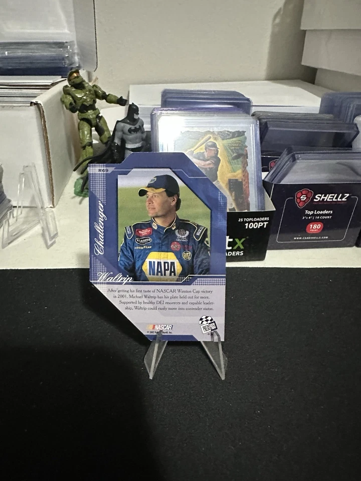 2002 Press Pass Premium Challenger #69 Michael Waltrip Die Cut - Image 2 of 2