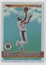 2019 Panini NBA Hoops Premium Stock Zero Gravity Holo Prizm Anthony Davis 0v4e
