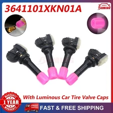 Set 4x 3641101XKN01A TPMS Tire Pressure Sensor For Great Wall Poer Haval 433MHz