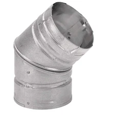Pelletvent For Multi-Fuel 4In. Diameter 45° Elbow-4PVL-E45