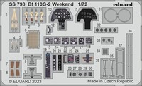 Eduard Accessories SS798 - 1:72 Bf 110G-2 Weekend 1/72 Eduard - Neu