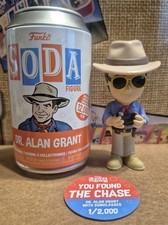 Funko Soda Figure! Dr. Alan Grant With Sunglasses (Chase) Limited /2000