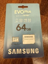 Samsung EVO Plus 2021 64GB microSDXC UHS-I Memory Card