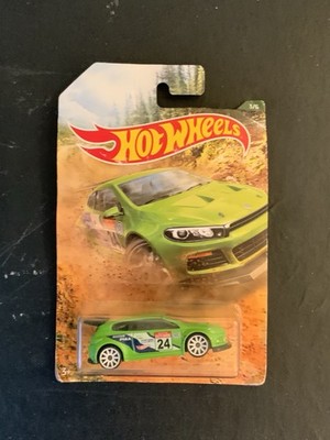 Hot Wheels VOLKSWAGEN Scirocco Gt24 Green Rally Racing 1 64