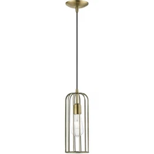 Livex Lighting 49713-01 Glenbrook Pendant Antique Brass