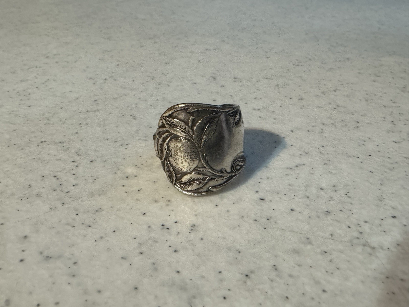 Vintage Silver Spoon Ring Size 8