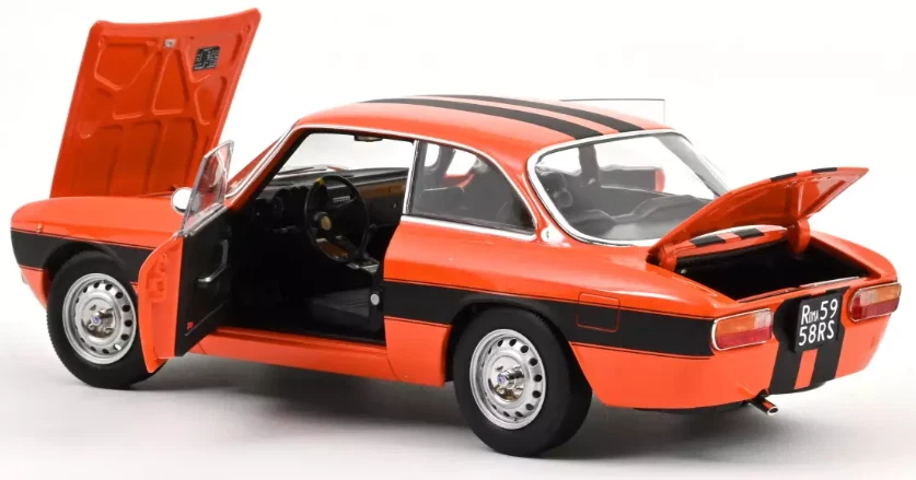 Alfa Romeo 2000 GTV 1973 Orange 1/18 - 187918 NOREV - Immagine 3 di 3