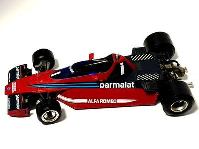 Burago Brabham Parmalat BT46 Alfa Romeo Model F1 Racing Car Built 1/14