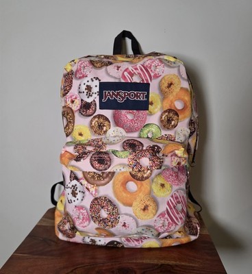 Jansport Colorful Sweet Donut Backpack Limited Edition-Pre Owned RETIRED 