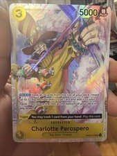 One Piece TCG Charlotte Perospero OP03-113 SR English NM