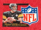 BEN ROETHLISBERGER STEELERS 2014 PRESTIGE NFL SHIELD DIE CUT #19 (F1)