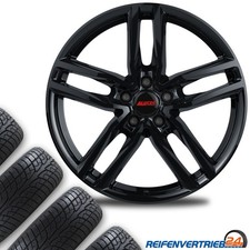 4x Alu Winterräder für Seat Leon/Toledo Reifen 205/55R16 Hankook