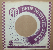 "Pye","Company Sleeve","Original","45rpm","7inch","Record","Vintage",,, ;0>