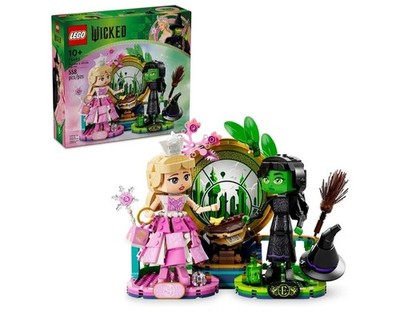LEGO Wicked Elphaba & Glinda Figures Building Toys Wicked Toys for Kids (75682) 