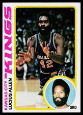 1978-79 Topps #6 Lucius Allen - ExMt