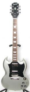 Epiphone SG Standard Guitar with Bag Silver Mist