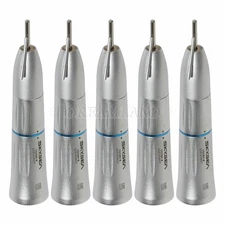 5 Dental low speed straight 1:1 handpiece cone nose 2.35MM external water spray