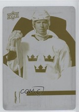 2016 World Cup of Hockey Printing Plate Yellow 1/1 Nicklas Backstrom #WCH-39 w0w