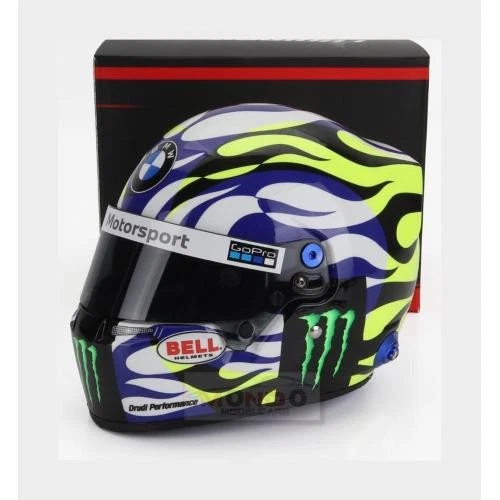 1:2 MINI HELMET Bell Casco Valentino Rossi Bmw M4 Gt3 Wrt 2023 MH4100336 - Immagine 2 di 2