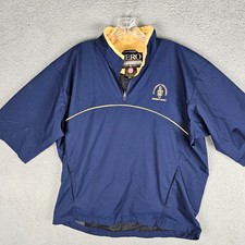 Zero Restriction Windstopper Gore Jacket Men Large Golf Long Sleeve 1/4 Zip