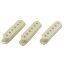 Strat Single Coil Pickup Cover Set of 3 Parchment
