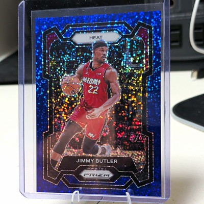 Panini 2023-24 Prizm Basketball Jimmy Butler Miami Heat #118 Serial #/144