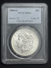 1904 O Morgan Dollar PCGS MS-64 White New Orleans  Silver 1904-O