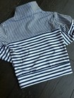 NWOT Pebble Beach Toddler 1/4  Zip by Garb Navy White Striped 3T — photo 6
