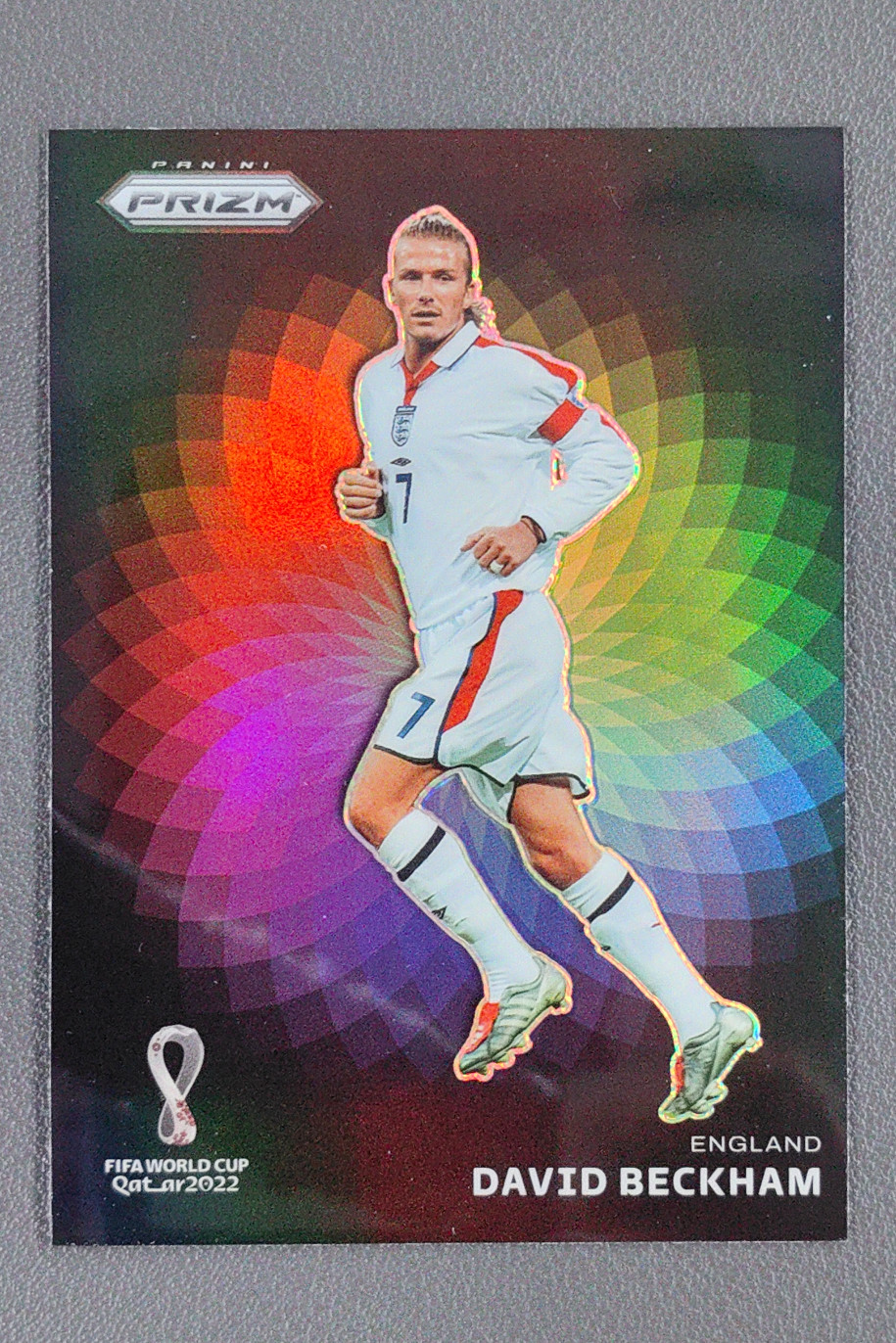 2022 Panini Prizm FIFA World Cup Qatar 2022 TM David Beckham Color Wheel #10