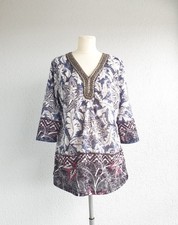 Bexleys Bluse Tunika mit Details Größe L - 40